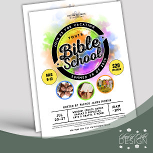 Sommerveranstaltung der Vacation Bible School Chur Flyer