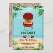 Sommerveranstaltung Grillen Einladung (Vorne/Hinten)