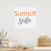 Sommerverkauf Poster (Küche)