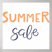 Sommerverkauf Poster (Vorne)