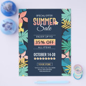 Sommerverkaufsflyer Flyer (Einzeln)