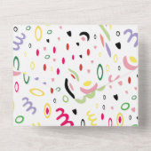 Sommervibe. All In One Einladung (Rückseite)