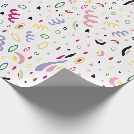 Sommervibe. Geschenkpapier (Ecke)