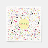 Sommervibe. Serviette (Vorderseite)