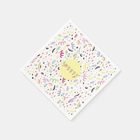 Sommervibe. Serviette (Ecke)