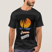 Sommervibe Vintager T - Shirt (Vorderseite)