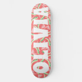 Sommervibe Wassermelone Custom Skateboard (Vorderseite)