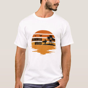 Sommervibes Familienurlaub T-Shirt