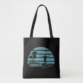 Sommervibes Familienurlaub Tasche (Vorderseite)