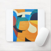 Sommervibes Graffiti Mousepad (Mit Mouse)