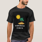 Sommervibes Insel Flucht T-Shirt (Vorderseite)