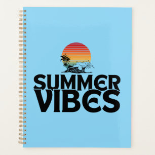 SOMMERVIBES STRANDFERIENQUOTEN TYPOGRAFIE PLANER