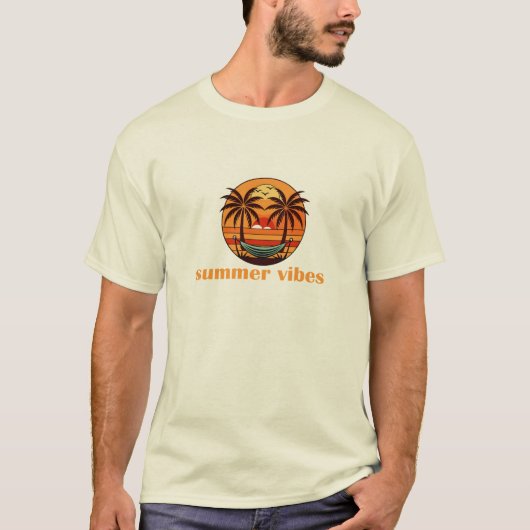 Sommervibes T-Shirt (Vorderseite)