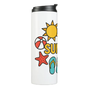 Sommervibz Thermosbecher