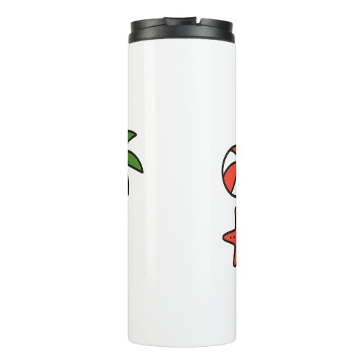 Sommervibz Thermosbecher (Rückseite)