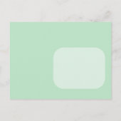 Sommervögel und Wirbel Save the Date Postkarte (Rückseite)