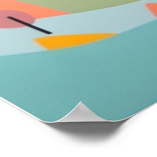 Sommervormittag Poster (Ecke)