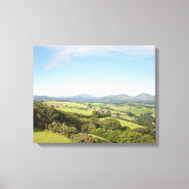 Sommervormittag The Conwy Valley Postcard Poster F Leinwanddruck