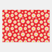 Sommerwährungen Rot, Grün und Rosa Geschenkpapier Set (Vorderseite)