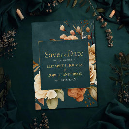 Sommerwald-Hexen-Teal Save-the-Date Save The Date