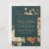 Sommerwald-Hexen-Teal Save-the-Date Save The Date (Vorderseite)