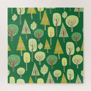 Sommerwald: Inspiriertes Design der Natur Puzzle