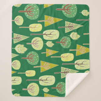 Sommerwald: Inspiriertes Design der Natur Sherpadecke