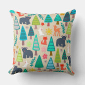 Sommerwald Kissen (Vorderseite)