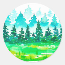 Sommerwaldlandschaft