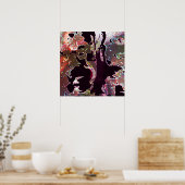 SOMMERWÄRME, SCHWARZ 3 POSTER (Küche)