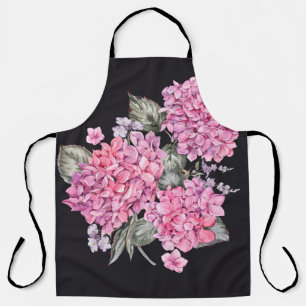 Sommerwasserfarbe Vintage Blüte mit blühender Blüt Schürze