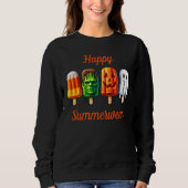 Sommerween Halloween Sommerparty Sweatshirt (Vorderseite)