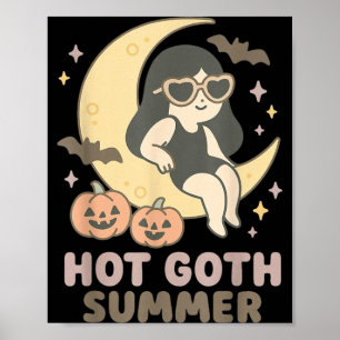 Sommerween Heißer Goth Sommer Pastell-Gothik Süß Poster