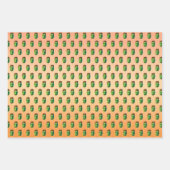 Sommerween Sommer Halloween JackoLaterne Eisstiel Geschenkpapier Set (Vorderseite 2)