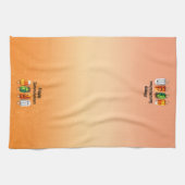 Sommerween Sommer Halloween Lutscher Geschirrtuch (Horizontal)