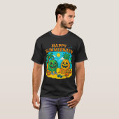 Sommerween Wassermelone  Ananas Strand Vibes T-Shirt (Vorne ganz)