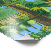 Sommerweg Fotodruck (Ecke)