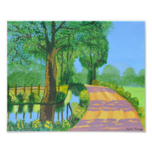 Sommerweg Fotodruck