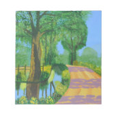 Sommerweg Notizblock (Vorderseite)
