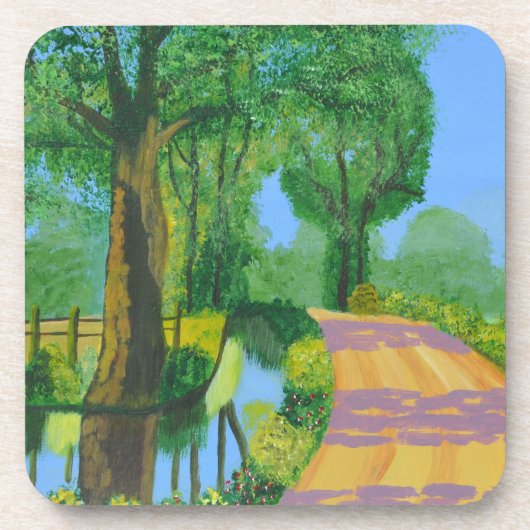 Sommerweg Untersetzer (Vorderseite)