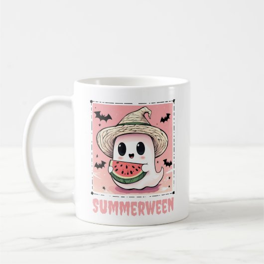 Sommerweih Süßer Geist Wassermelone Sommer Kaffeetasse (Links)