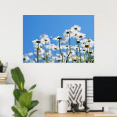 Sommerweiße Poster (Heimbüro)