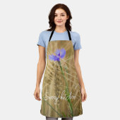 Sommerweizenfeld mit blauen Kornblumen Schürze (Getragen)