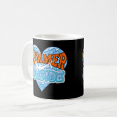 Sommerwelle des Abenteuers Kaffeetasse (Vorderseite Links)