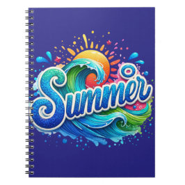 Sommerwellen Journal  Notizblock