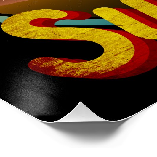 Sommerwetter Poster (Ecke)