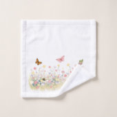 Sommerwiese Badehandtücher Set (Waschlappen)