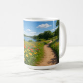 Sommerwiese Kaffeetasse (VorderseiteRechts)