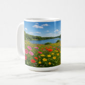 Sommerwiese Kaffeetasse (Vorderseite Links)