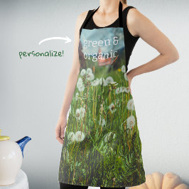 Sommerwiese mit Leuchten Schürze